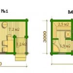 2 options for a do-it-yourself bath made of timber