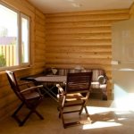 (81 photos) Relaxation room in a bathhouse at the dacha