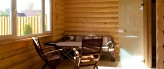 (81 photos) Relaxation room in a bathhouse at the dacha