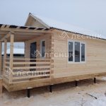 Bathhouse made of timber