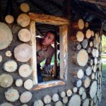 Bathhouse made of clay