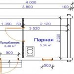 Bathhouse made of a metal frame. Preparation for construction 