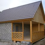 Do-it-yourself bathhouse made of cinder blocks, step-by-step construction