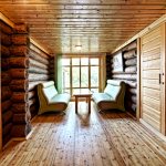 How to insulate the floor in the dressing room of a wooden bath