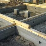 “Strip foundation and its features. How to make a strip foundation for a bathhouse? Step-by-step instructions&quot; photo - lentochnyj fundament 1 