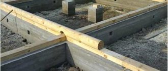 “Strip foundation and its features. How to make a strip foundation for a bathhouse? Step-by-step instructions&quot; photo - lentochnyj fundament 1 