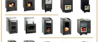 Model range of Finnish Kastor stoves