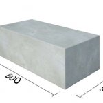 FOAM BLOCKS AND THEIR TYPICAL SIZES