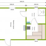 6x4 bathhouse layout with rest room