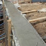 At what temperature can concrete work be carried out?