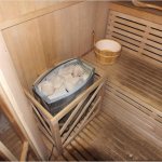 Homemade sauna