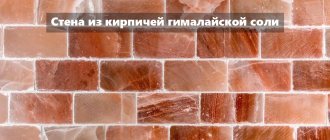 Himalayan salt wall