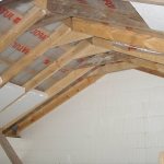 Insulating the attic with foam plastic